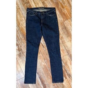 Old Navy The Sweetheart Jeans Womens 6 Long Dark Wash Straight Leg Denim